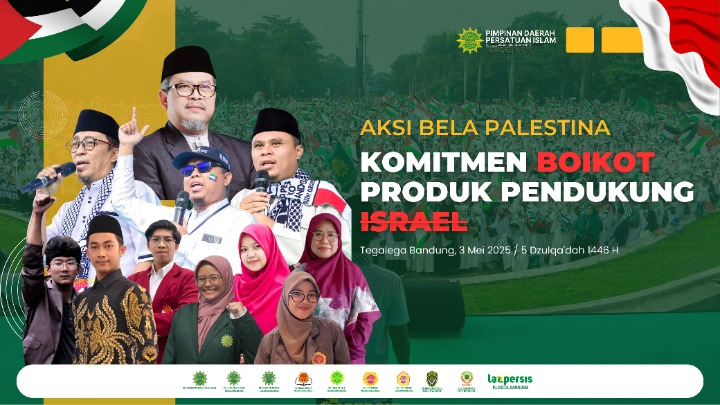 Aksi Bela Palestina, Persatuan Islam Kabupaten Nganjuk Mengajak Turun Aksi